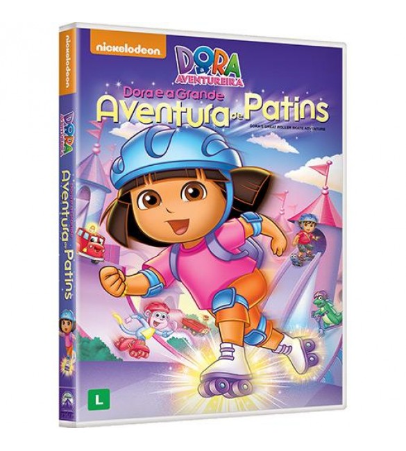 DVD Dora e a Grande Aventura de Patins